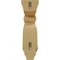 Ekena Millwork 3 7/8"W x 8"D x 13"H Los Angeles Hollow Back Corbel, Alder COR03X08X13HAAL - alternate 2
